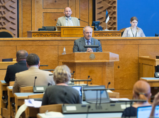 Riigikogu täiskogu istung, 7. juuni 2016